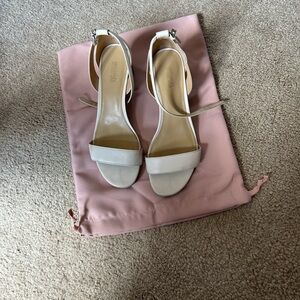 Michael Kors Cream Heeled Sandals